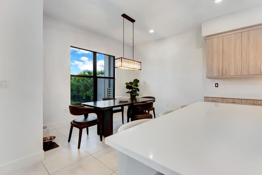 Furnished interior view inside a new home in , Boca Raton (Image 2).