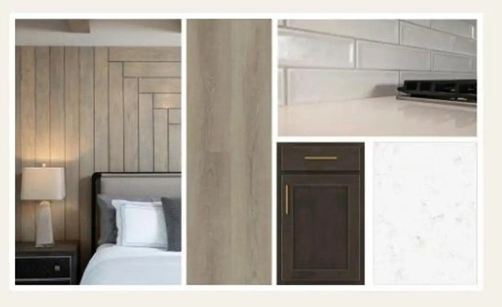 Sample of building materials used in homes in Spring Creek Trails, Magnolia (Image 4).