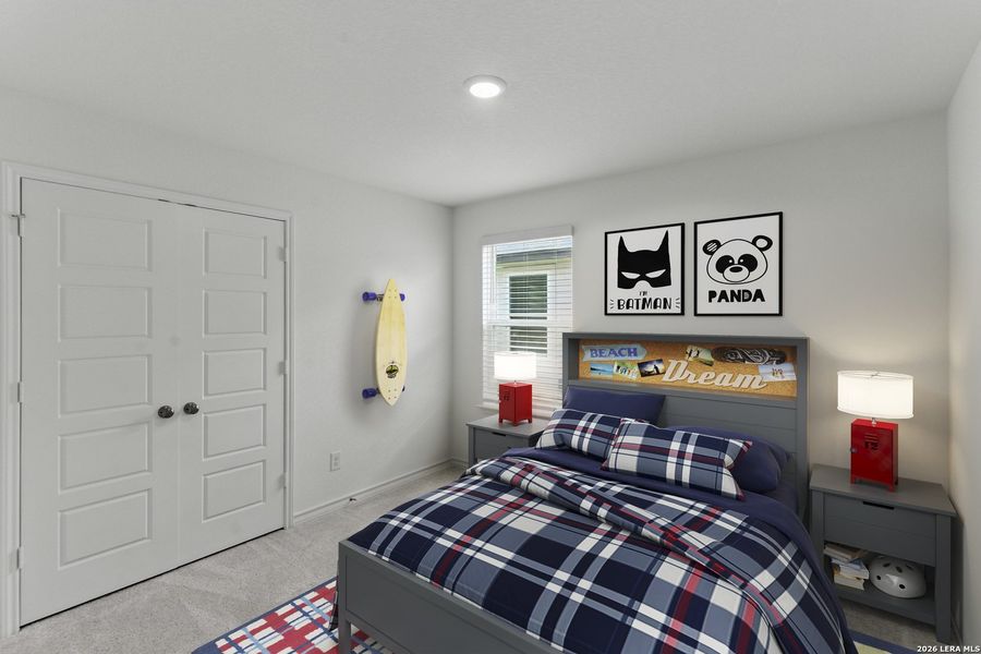 Furnished interior view inside a new home in The Overlook at Creekside, New Braunfels (Image 5).