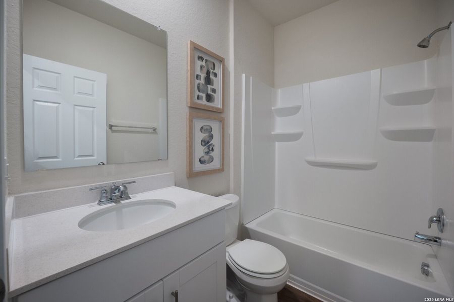 Furnished interior view inside a new home in , New Braunfels (Image 3).