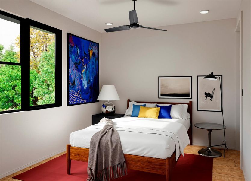 Furnished interior view inside a new home in , Austin (Image 5). Furnished interior view inside a new home in , Austin (Image 5).