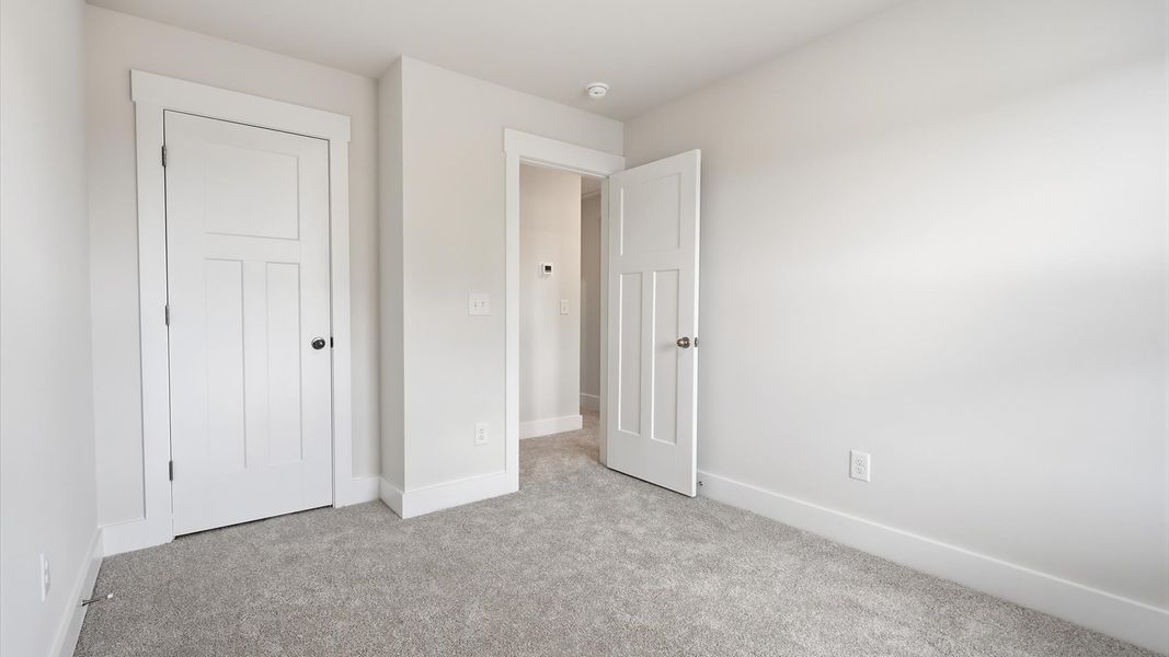 Furnished interior view inside a new home in Clarke Townes, Anderson (Image 23). Furnished interior view inside a new home in Clarke Townes, Anderson (Image 23).