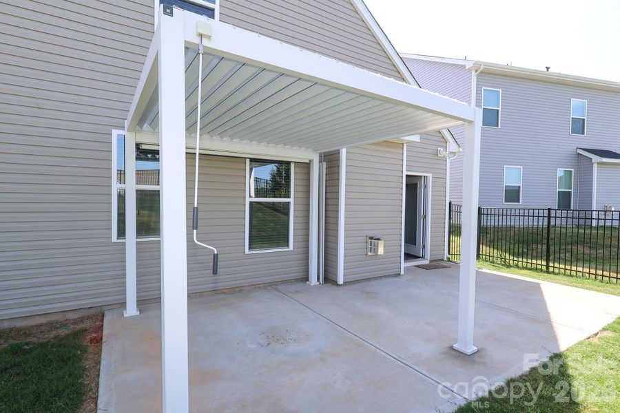 Exterior details and patio area of a home in , Denver (Image 4). Exterior details and patio area of a home in , Denver (Image 4).