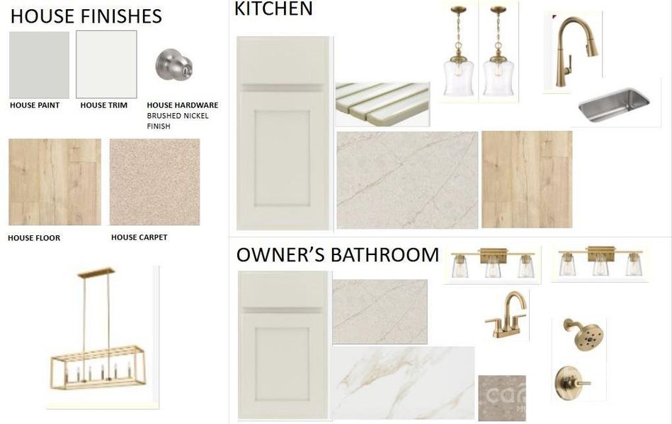 Sample of building materials used in homes in The River District – Excursion Collection, Charlotte (Image 3). Sample of building materials used in homes in The River District – Excursion Collection, Charlotte (Image 3).