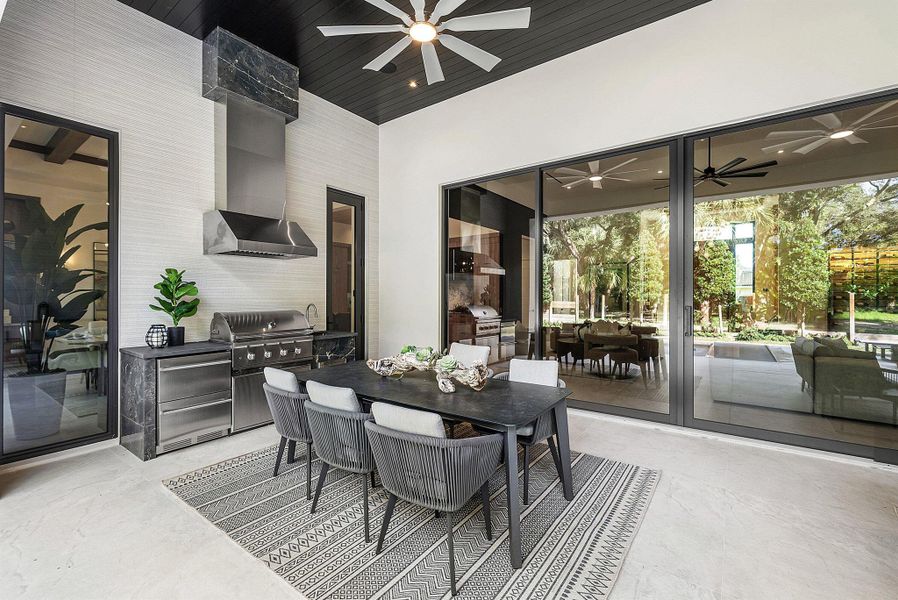 Furnished interior view inside a new home in , Boca Raton (Image 30). Furnished interior view inside a new home in , Boca Raton (Image 30).