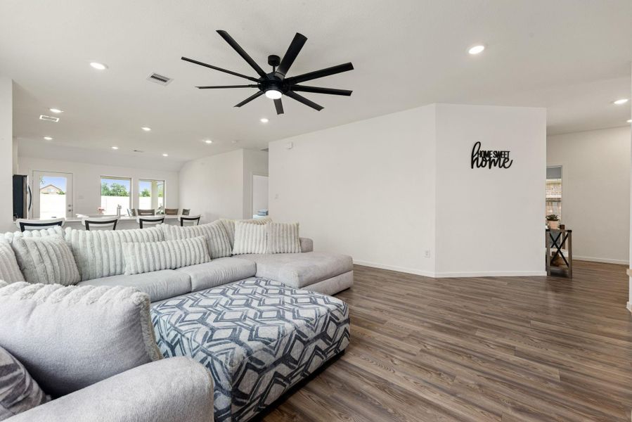 Furnished interior view inside a new home in , League City (Image 26).