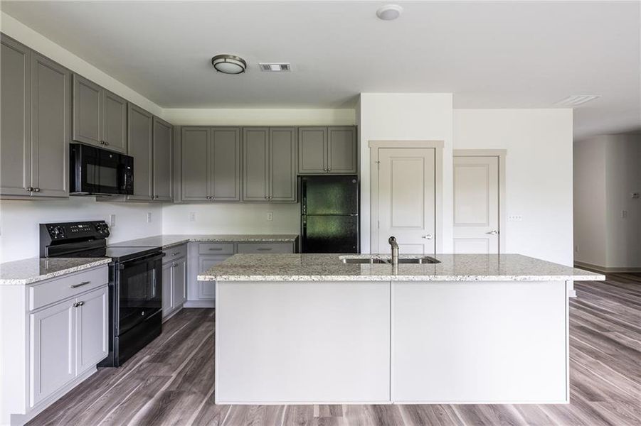 Furnished interior view inside a new home in , Lawrenceville (Image 3).