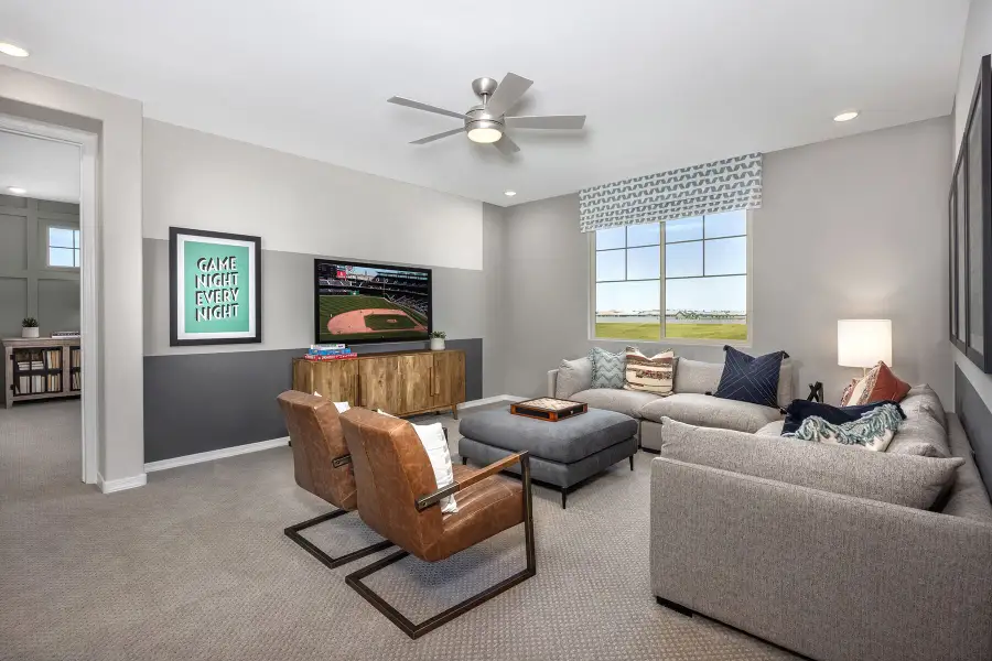 Representative furnished interior of a home built from the Revere by Mattamy Homes in Empire Pointe, Queen Creek (Image 12). Representative furnished interior of a home built from the Revere by Mattamy Homes in Empire Pointe, Queen Creek (Image 12).