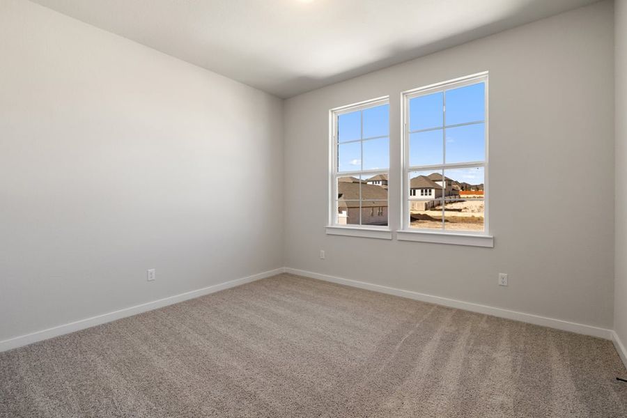 Spacious, unfurnished interior of a new home in Park Collection at Lariat, Liberty Hill (Image 45).