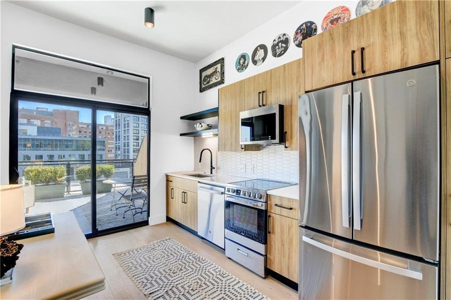 Furnished interior view inside a new home in , Atlanta (Image 15).