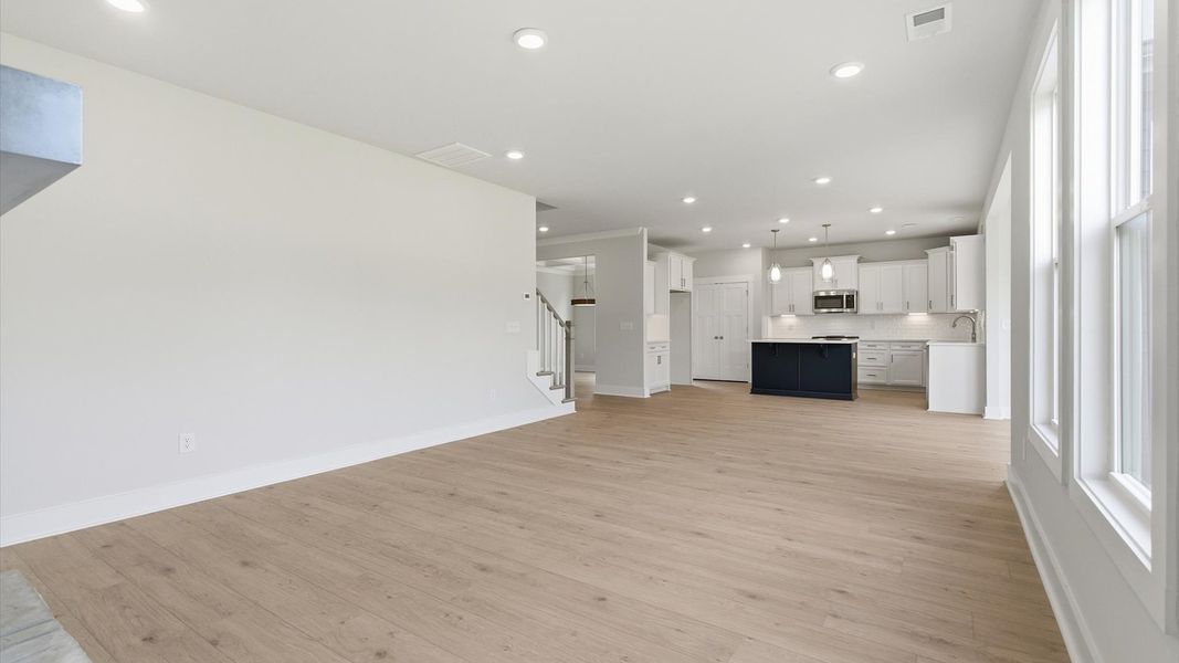 Furnished interior view inside a new home in The Reserve at Livingston Park, Easley (Image 16).