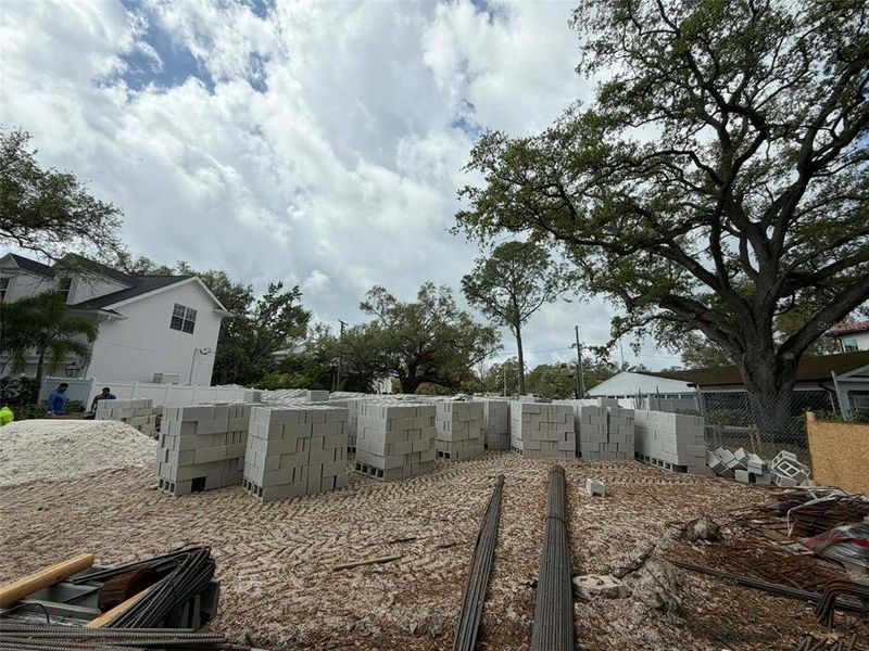 In-progress construction of a new home in , Tampa, FL (Image 14). In-progress construction of a new home in , Tampa, FL (Image 14).