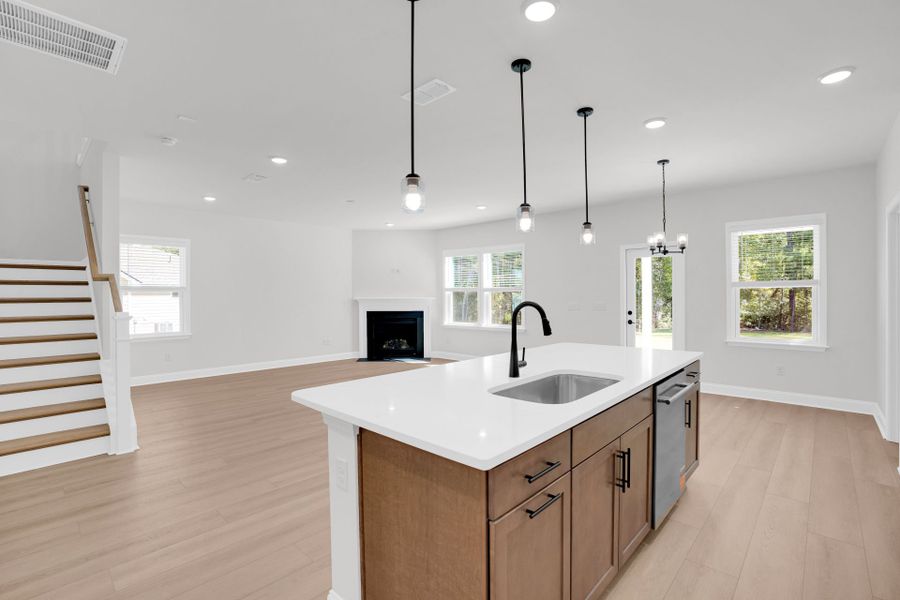 Furnished interior view inside a new home in Oakleaf Chase, Blythewood (Image 13).
