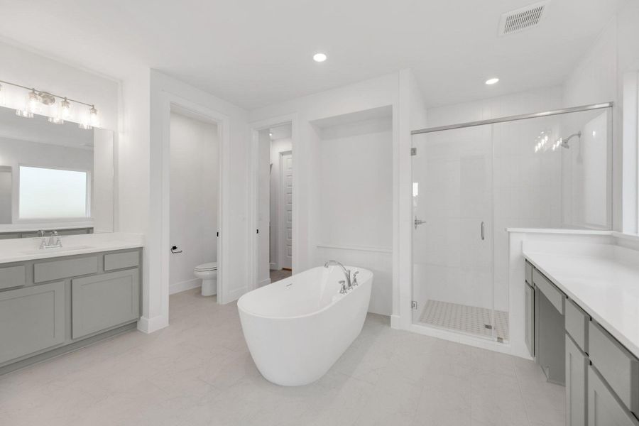 Furnished interior view inside a new home in Santa Rita Ranch, Liberty Hill (Image 8).