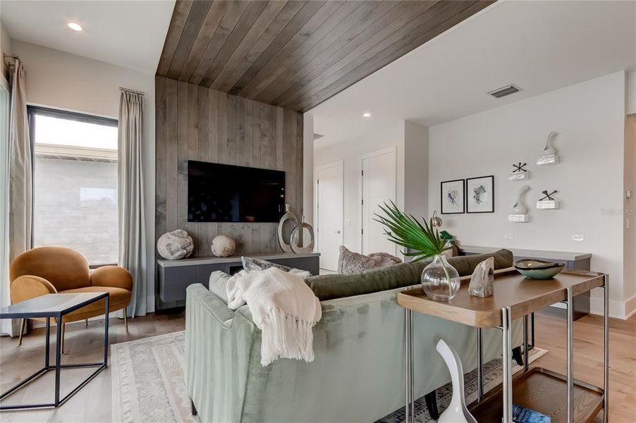 Furnished interior view inside a new home in , Tampa (Image 51). Furnished interior view inside a new home in , Tampa (Image 51).