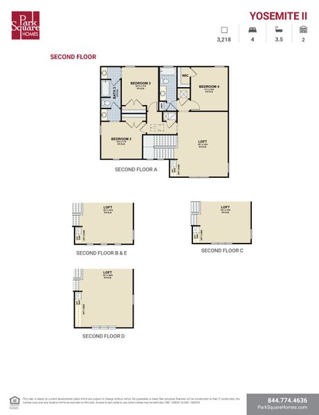 2D floor plan layout for the Yosemite II by Park Square Residential in The Sanctuary at Seaire, Parrish, FL (Image 5). 2D floor plan layout for the Yosemite II by Park Square Residential in The Sanctuary at Seaire, Parrish, FL (Image 5).