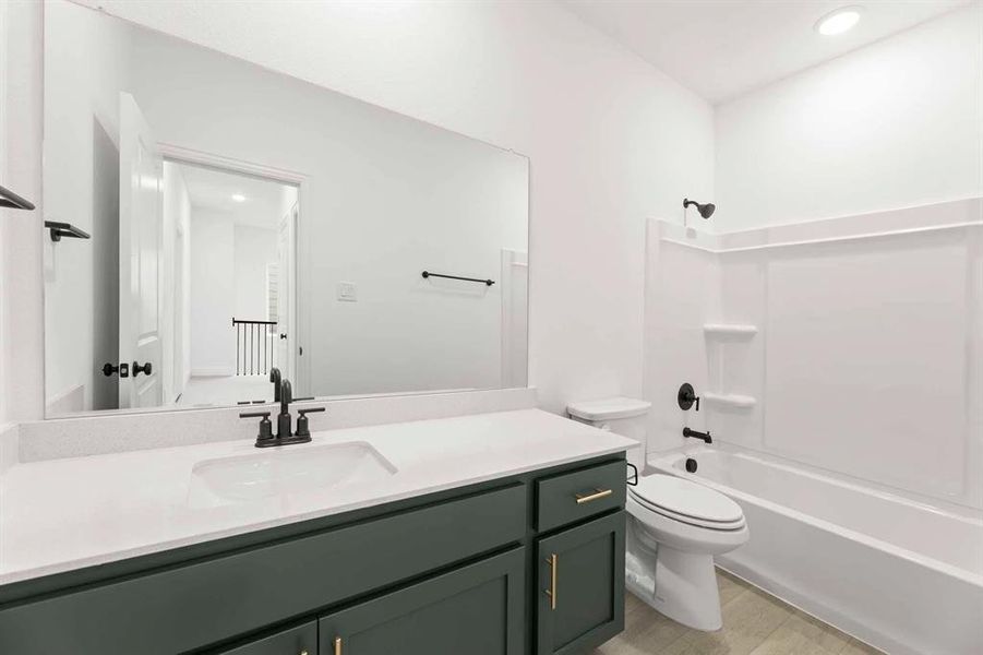 Furnished interior view inside a new home in Sereno Oaks at Buckner Terrace, Dallas (Image 3). Furnished interior view inside a new home in Sereno Oaks at Buckner Terrace, Dallas (Image 3).