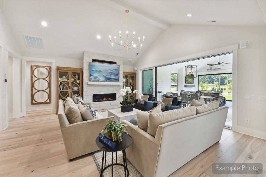 Furnished interior view inside a new home in Weddington Grove, Weddington (Image 13).