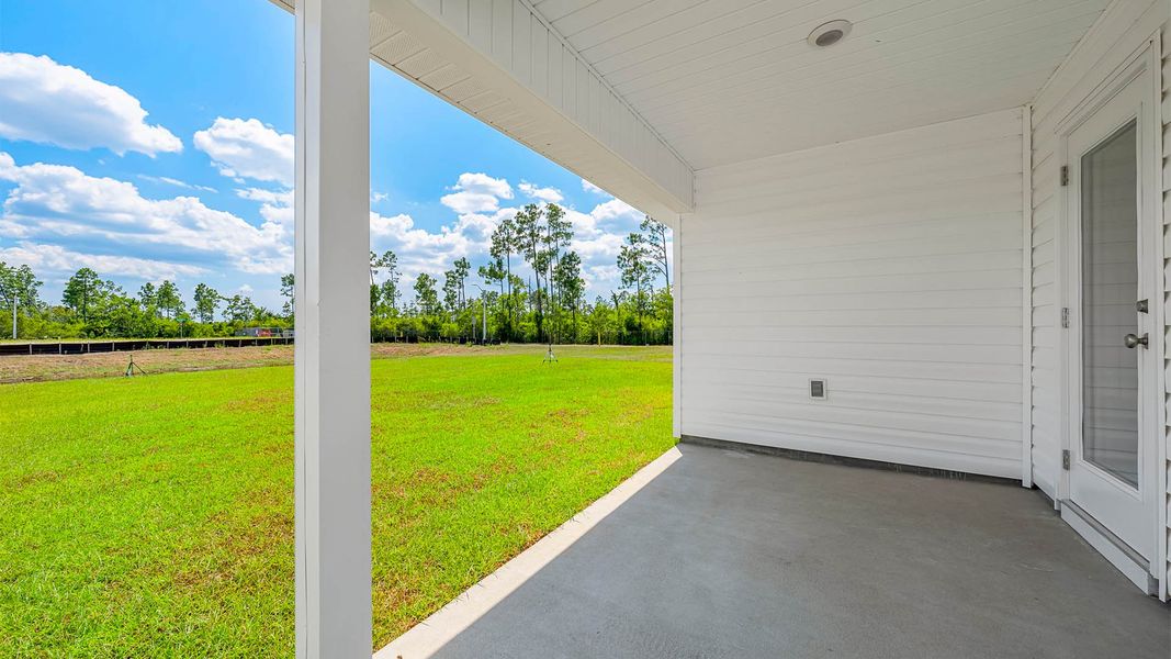 Representative exterior details of a home built from the The Cali by D.R. Horton in Morningside, Panama City (Image 20). Representative exterior details of a home built from the The Cali by D.R. Horton in Morningside, Panama City (Image 20).