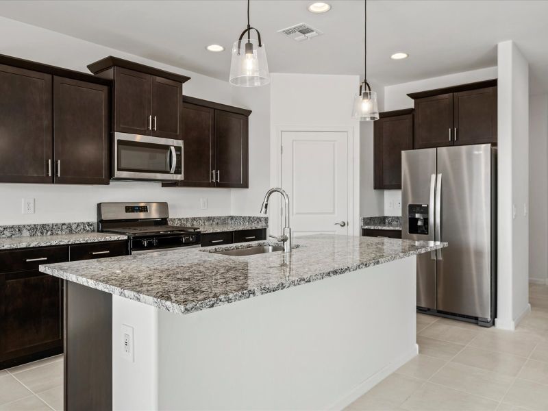 Furnished interior view inside a new home in Las Patrias at Star Valley Phase III - Premier Series, Tucson (Image 3).