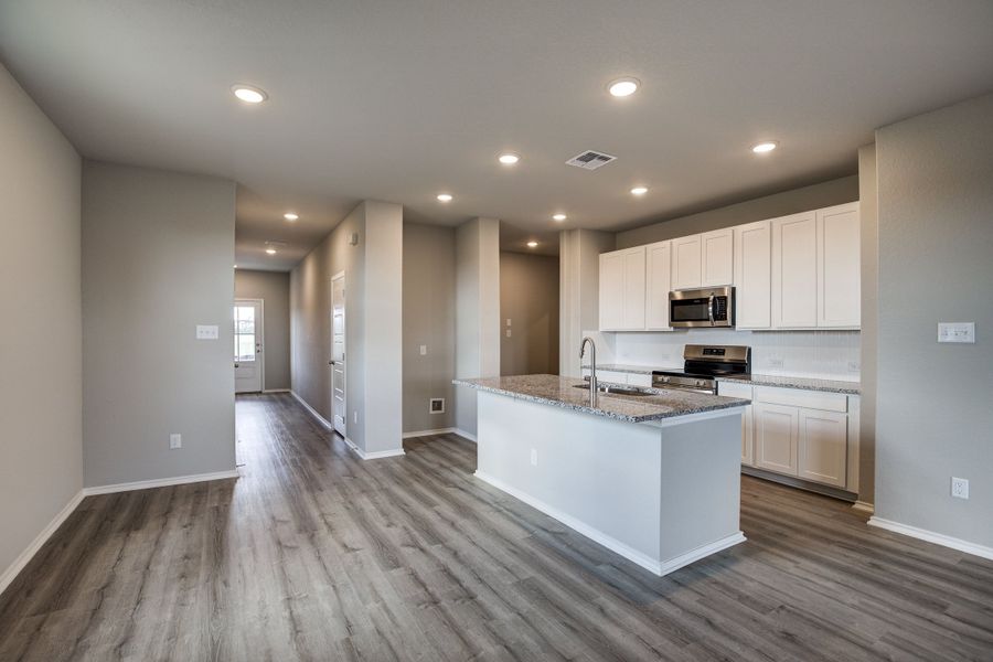 Representative furnished interior of a home built from the The Blanco A by Davidson Homes LLC in Applewhite Meadows, San Antonio (Image 8).