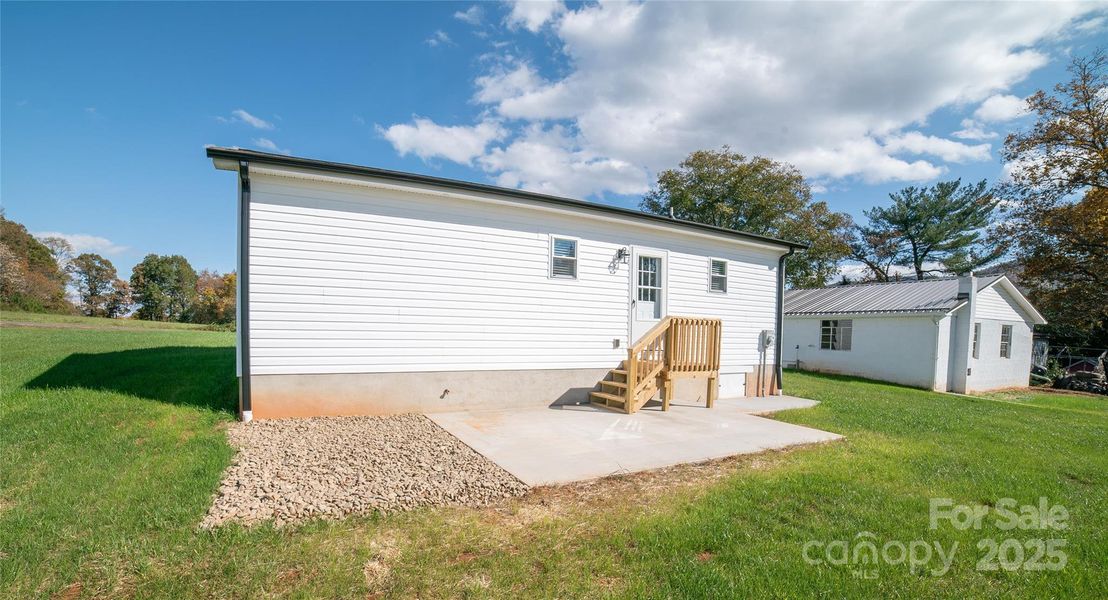 Exterior details and patio area of a home in , Morganton (Image 2).