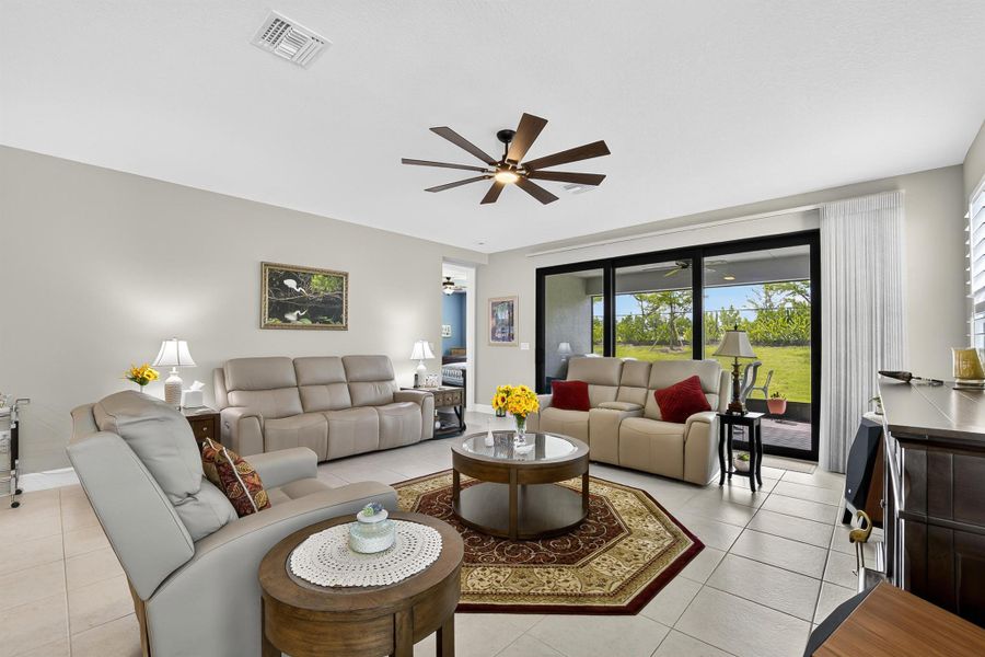 Furnished interior view inside a new home in , Port St. Lucie (Image 6).