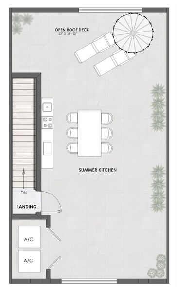 2D floor plan layout of this home in , Fort Lauderdale, FL (Image 6).