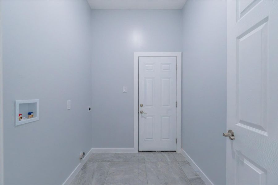 Washer and Dryer room