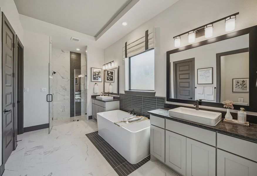 Plan 6029 Primary Bath - Staged - 11 of 21 Plan 6029 Primary Bath - Staged - 11 of 21