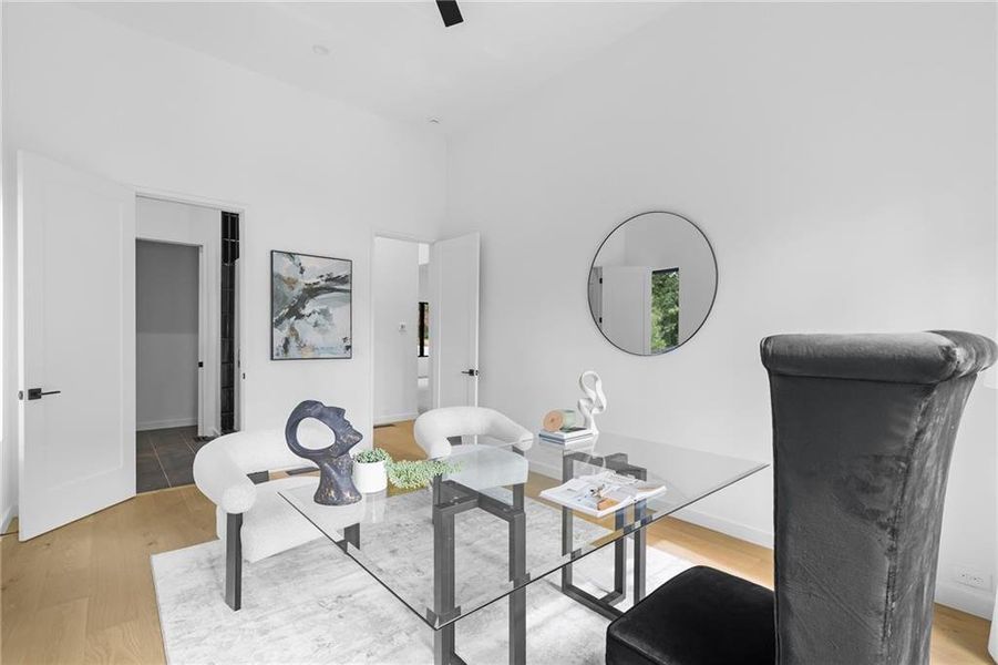 Furnished interior view inside a new home in , Atlanta (Image 4).