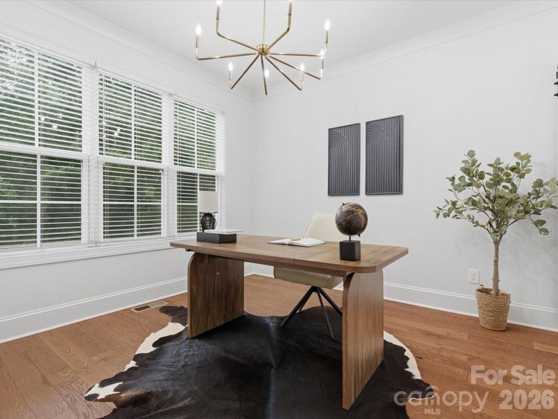 Furnished interior view inside a new home in , Waxhaw (Image 7).