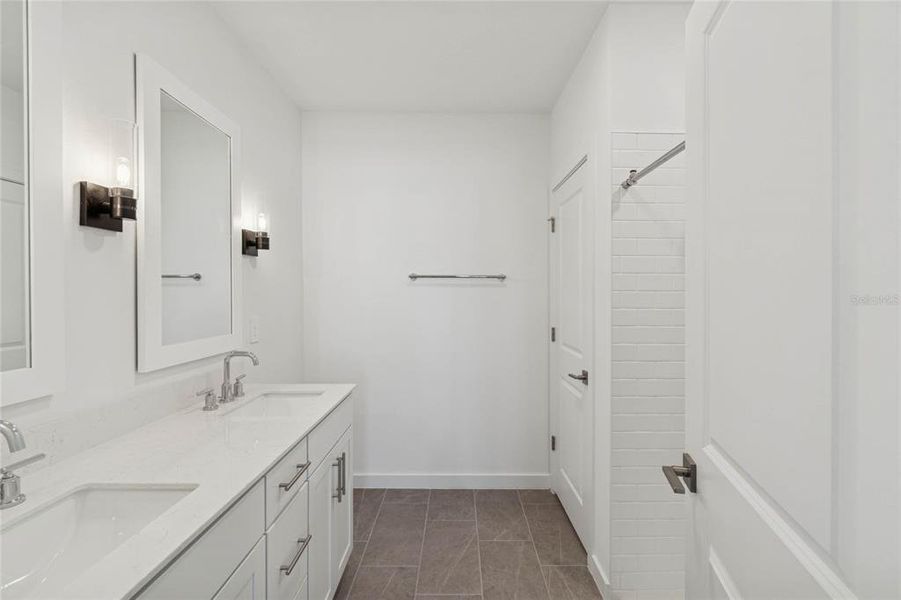Furnished interior view inside a new home in Aspire at Canter Creek, Davenport (Image 26).