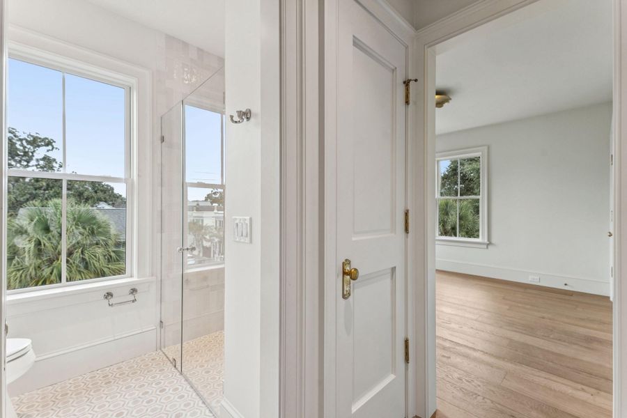 Furnished interior view inside a new home in , Charleston (Image 5).