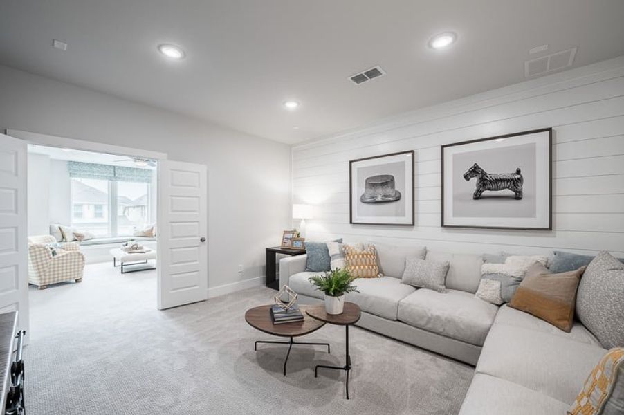 Representative furnished interior of a home built from the Tanager by Tri Pointe Homes in Oakhill Reserve 45’, Tomball (Image 30). Representative furnished interior of a home built from the Tanager by Tri Pointe Homes in Oakhill Reserve 45’, Tomball (Image 30).