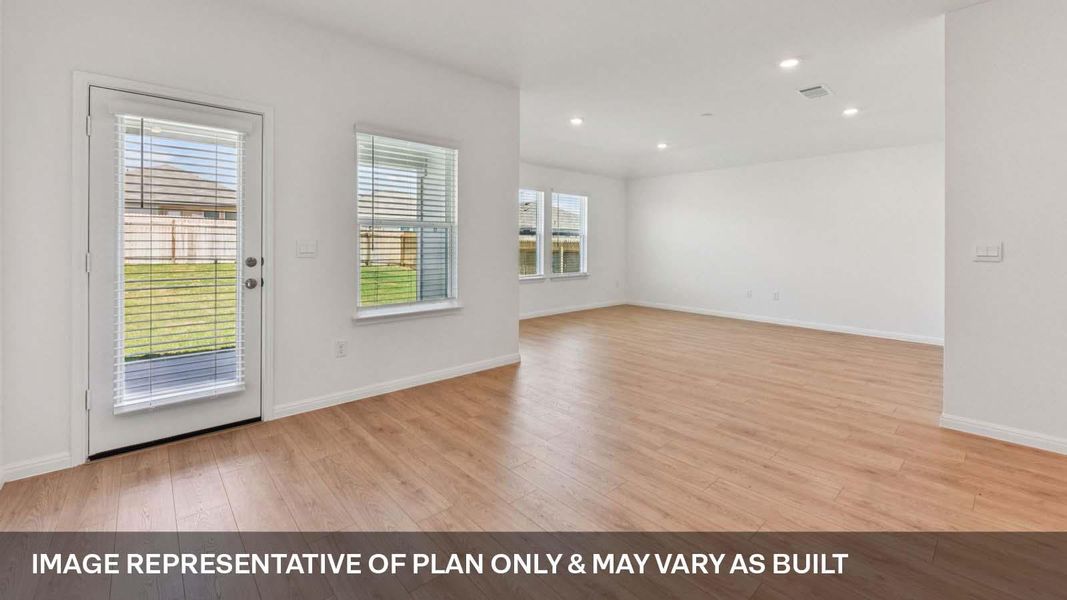 Spacious, unfurnished interior of a new home in Carillon, Manor (Image 12).