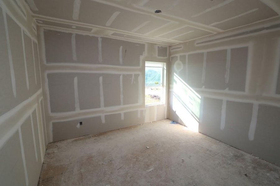 In-progress construction of a new home in Pomona 40' Homesites, Manvel, TX (Image 6).