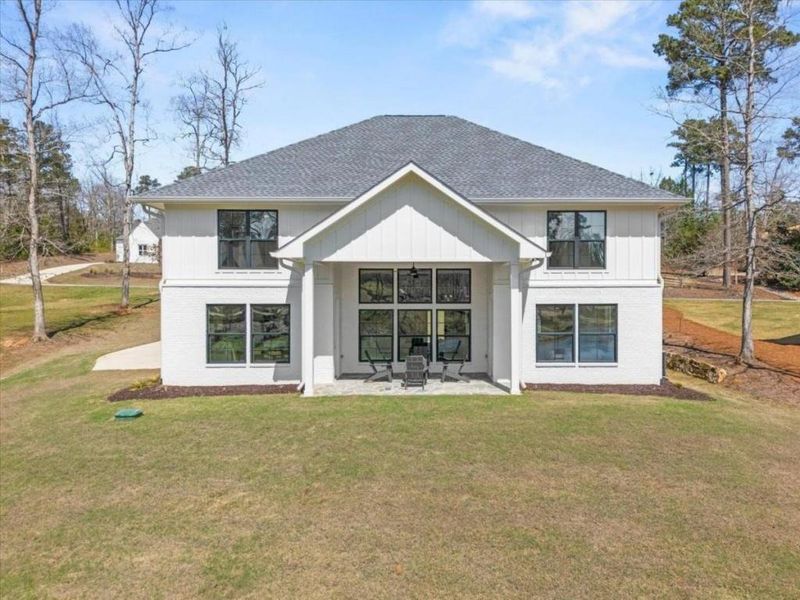 Exterior details and patio area of a home in , Greensboro (Image 27).