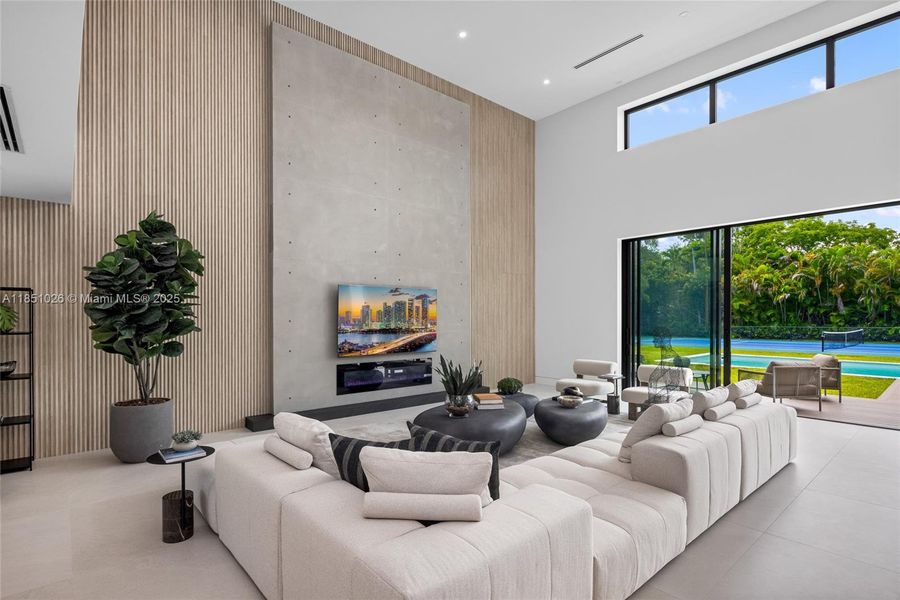 Furnished interior view inside a new home in , Pinecrest (Image 62).