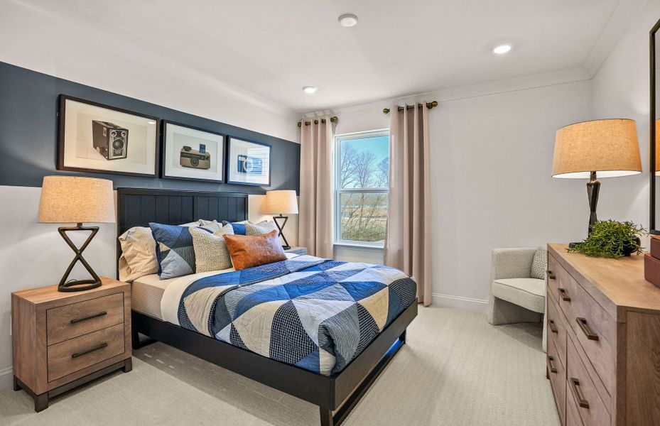 Furnished interior view inside a new home in Riverstone, Monroe (Image 7).