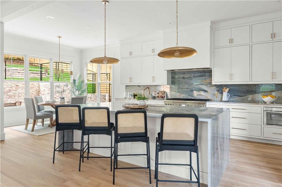 Furnished interior view inside a new home in , Atlanta (Image 8).