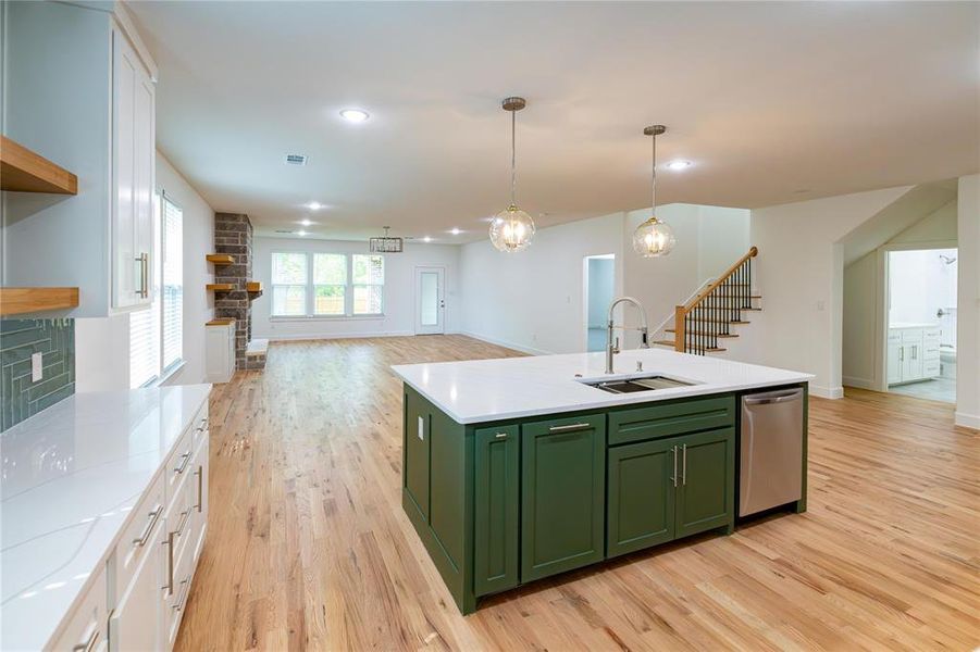 Furnished interior view inside a new home in , Garland (Image 11).