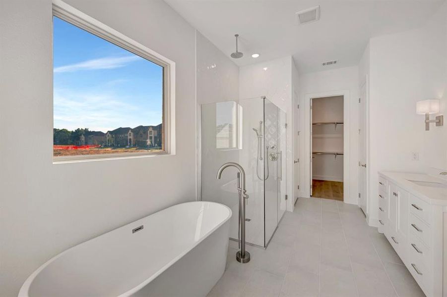 Furnished interior view inside a new home in Sterling Greene, Arlington (Image 6). Furnished interior view inside a new home in Sterling Greene, Arlington (Image 6).