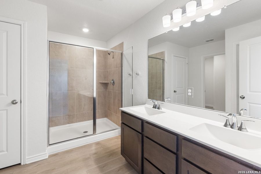 Furnished interior view inside a new home in Knox Ridge, Converse (Image 8).