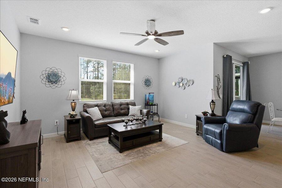 Furnished interior view inside a new home in , Palm Coast (Image 31).