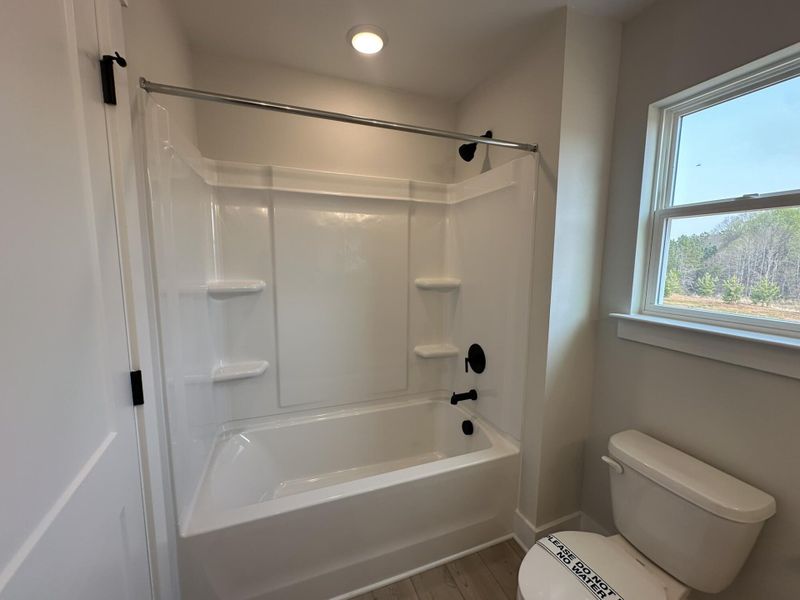Furnished interior view inside a new home in Blythe Mill Townhomes, Waxhaw (Image 8).