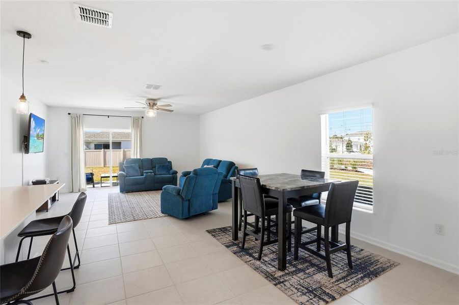 Furnished interior view inside a new home in Westview, Kissimmee (Image 11).