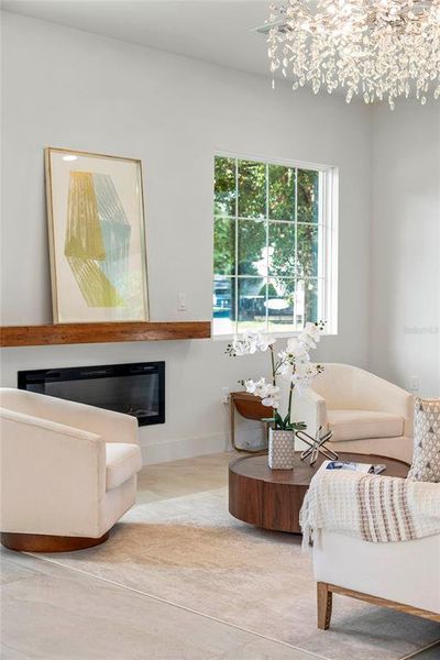 Furnished interior view inside a new home in , Winter Park (Image 60).
