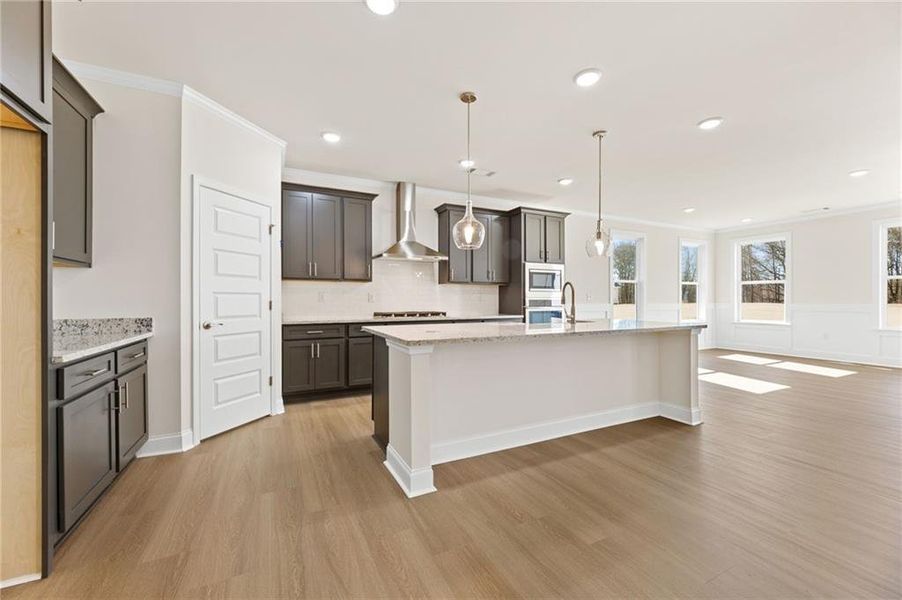 Furnished interior view inside a new home in Cooper's Walk, Loganville (Image 10).