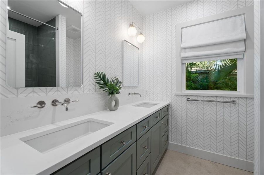 Furnished interior view inside a new home in , Vero Beach (Image 8).